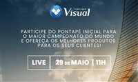 Visual promove live sobre eventos esportivos nesta quarta-feira (29) Visual promove live sobre eventos esportivos nesta quarta-feira (29)