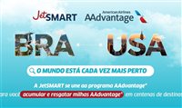 American Airlines e JetSMART ampliam parceria para resgate de milhas AAdvantage American Airlines e JetSMART ampliam parceria para resgate de milhas AAdvantage
