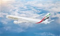 Emirates normaliza operações após interrupção causada por tensões na região do Golfo Emirates normaliza operações após interrupção causada por tensões na região do Golfo