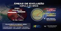 Governo define regras especiais para espaço aéreo durante a Cúpula do BRICS 2025 no Rio Governo define regras especiais para espaço aéreo durante a Cúpula do BRICS 2025 no Rio
