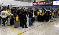 Aeroporto de Curitiba espera mais de 500 mil passageiros durante férias de julho Aeroporto de Curitiba espera mais de 500 mil passageiros durante férias de julho
