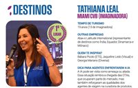 Tathiana Leal (Miami) é a Melhor Promotora de Vendas em Destinos - Rio de Janeiro Tathiana Leal (Miami) é a Melhor Promotora de Vendas em Destinos - Rio de Janeiro