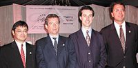 Aliança SkyTeam premia agentes que mais venderam em 2001