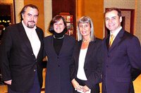 Claridge recepciona convidados da Abrajet