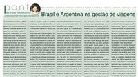 Como é a gestão de viagens no Brasil e na Argentina?