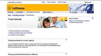 Clientes Lufthansa podem cancelar bilhetes on-line