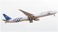 B777-300ER da KLM celebra 10 anos da Skyteam