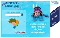 Portal PANROTAS coloca no ar hotsite de resorts