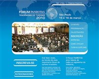 Inscrições para o Fórum PANROTAS 2010 estão abertas