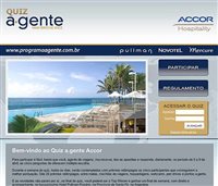 Quiz da Accor dará 26 prêmios no Portal PANROTAS