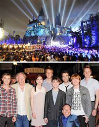 Universal começa festas para abertura de Harry Potter