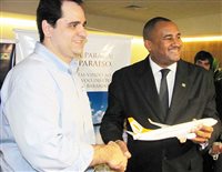 Veja fotos da estreia do voo da Gol para Barbados