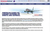 Expedia retira todas as tarifas da American