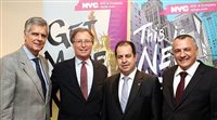 SP e NY se promovem juntas e trocam informações