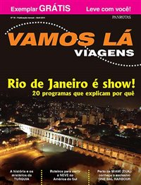 Rio é destaque da edição de abril da revista Vamos Lá