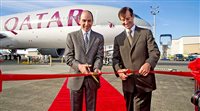 Boeing entrega 100° jato à Qatar, que virá para GRU