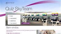 Quiz Skyteam premia com viagens internacionais