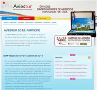 Aviesp coloca site da Aviestur 2012 no ar