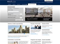 Meliá Hotels reestreia portal para segmento Mice