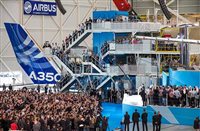 Airbus abre planta da montagem final do A350