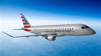American Eagle terá até 94 novos jatos da Embraer