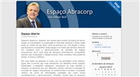 Edmar Bull estreia blog da Abracorp; confira