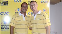 Veja fotos de agentes com celebridades na CVC