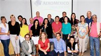 Top Parceiros visitam novo hangar Aeromexico