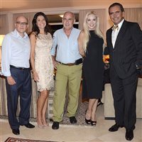 Família Leone recebe ministro em jantar pré-workshop