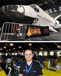 Atlantis é nova atração do Kennedy Space Center (EUA)
