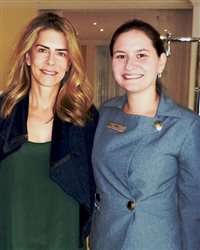 Atriz Maitê Proença hospeda-se no Hotel Slaviero Rockefeller (PR)