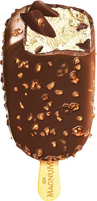 Chocolate com Avelã é o novo sabor do sorvete Magnum