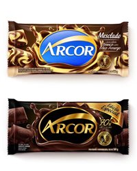 Arcor lança chocolate com 70% de cacau e meio amargo