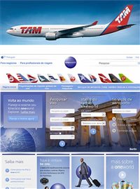 Tam define data  para entrada na Oneworld