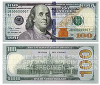 Estados Unidos estreia nova nota de US$ 100; veja