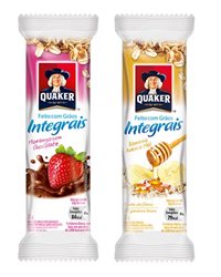 Quaker lança dois novos sabores de barrinhas