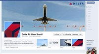 Facebook da Delta BR ultrapassa os 100 mil likes