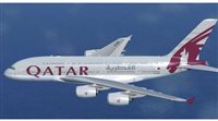 Primeiro A380 da Qatar Airways