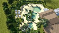 Santa Clara Eco Resort (SP) ganha piscina com cristais de quartzo
