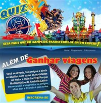 Inscrição no quiz Beto Carrero World vai só até domingo