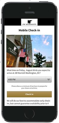 Hotéis Marriott no Brasil têm check-in via smartphone