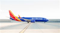 Novo look da Southwest traz coração em destaque 