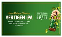 Cervejaria Mistura Clássica (RJ) apresenta Vertigem IPA