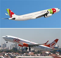 Acordo de code-share entre Gol e Tap começa hoje