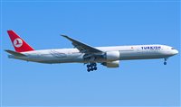 Tráfego de passageiros na Turkish Airlines cresce 13,3%