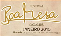 Caxambu (MG) recebe Festival Boa Mesa este mês