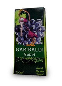 Garibaldi (RS) lança 1° suco de uva integral Tetra Pak 200 ml