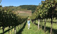 Fernanda Rodrigues visita Serra Gaúcha na Páscoa