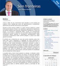 Blog Sem Fronteiras discute o nível da crise no turismo