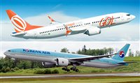 Gol e Korean Air iniciam acordo de codeshare